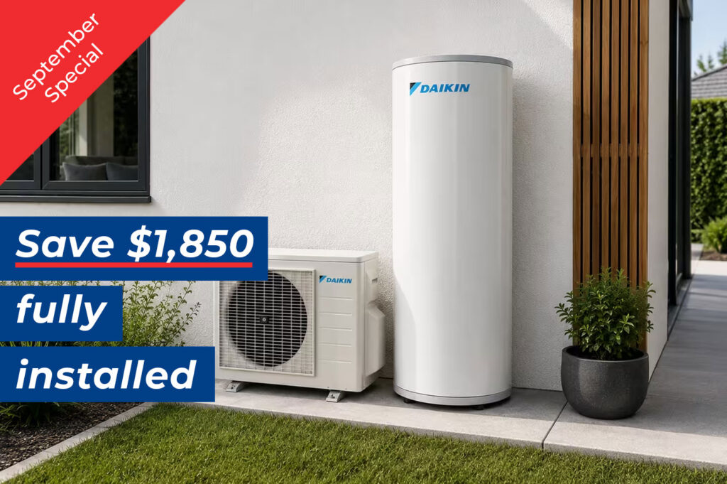 Hear Pump Daikin September promotion